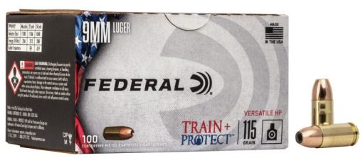 FP TP9VHP2 9mmLugerVHP TrainProtect 100Count Combo Rm