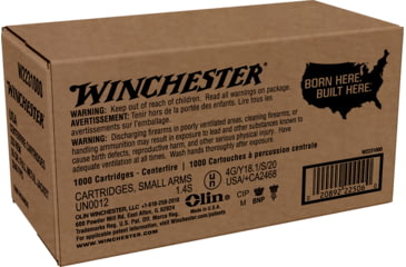 opplanet winchester ammo usa223lk usa 223 rem 55 gr full metal jacket fmj 1000 bx va w2231000 main