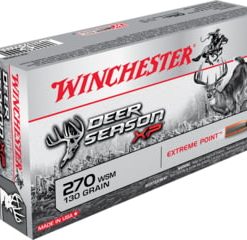 opplanet winchester deer season xp 270 winchester short magnum 130 grain extreme point polymer tip centerfire rifle ammo 20 rounds x270sds main