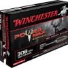 opplanet winchester power max bonded 308 winchester 180 grain bonded rapid expansion protected hollow point centerfire rifle ammo 20 rounds x3086bp main