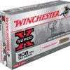 opplanet winchester super x rifle 308 winchester 180 grain power point brass cased centerfire rifle ammo 20 rounds x3086 main