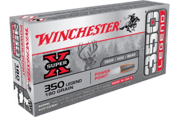 opplanet winchester super x rifle 350 legend 180 grain power point centerfire rifle ammo 20 rounds x3501 main
