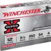 opplanet winchester super x shotshell 12 gauge 54 pellets 3 5in centerfire shotgun buckshot ammo 5 rounds xb12l4 main