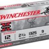 opplanet winchester super x shotshell 12 gauge 9 pellets 2 75in centerfire shotgun buckshot ammo 5 rounds xb1200 main