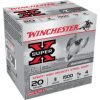 opplanet winchester super x shotshell 20 gauge 7 8 oz 3in centerfire shotgun ammo 25 rounds wex2034 main