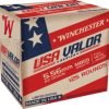 opplanet winchester usa valor 5 56mm 62 grain m855 green tip fmj centerfire rifle ammo 125 rounds usa855125 main